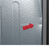 Hisense RB327N4ADD, Kühl-/Gefrierkombination edelstahl