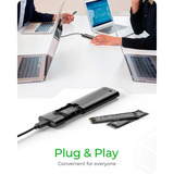 ICY BOX Spade Case 1806, Laufwerksgehäuse schwarz, mit USB 3.2 Gen 2 Type-C