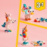 LEGO 31140 Creator 3-in-1 Magisches Einhorn, Konstruktionsspielzeug 