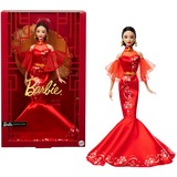 Mattel Barbie Signature Lunar New Year mit Qipao und goldenen Accessories, Puppe 