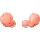 Sony WF-C500, Kopfhörer orange, Bluetooth, USB-C, IPX4