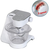 Theo Klein Bosch - Küchenmaschine "MUM 5", Kinderhaushaltsgerät weiß/silber