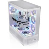 Thermaltake View 370 TG ARGB Snow White, Tower-Gehäuse weiß, Tempered Glass x 3