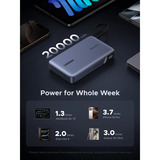 UGREEN PB551 20.000mAh 145W Powerbank mit integriertem Kabel 