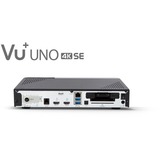 VU+ UNO 4K SE, Terrestrischer Receiver schwarz, DVB-T2 (HD) Twin Tuner, FBC, 4K