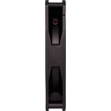 Xilence Performance C PWM Serie 140x140x25, Gehäuselüfter schwarz/rot, 140 mm