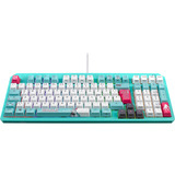 ASUS TUF Gaming K3 Gen II Hatsune Miku Edition, Gaming-Tastatur türkis/mehrfarbig, DE-Layout