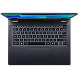 Acer TravelMate P4 (TMP414-55-TCO-71PK), Notebook blauschwarz, Intel® Core™ Ultra 7 255U, Intel® Graphics, 16 GB DDR5, 512 GB (512 GB SSD), Windows 11 Pro