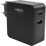 Ansmann Home Charger 247PD, Ladegerät weiß, kompatibel zu PowerDelivery, Multisafe-Technologie