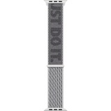 Apple Nike Sport Loop, Uhrenarmband hellgrau/dunkelgrau, 45 mm