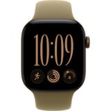 Apple Watch Series 12, Smartwatch bronze, Aluminium, 42 mm, Sportarmband Oliv S/M, Cellular