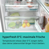 Bosch KGN392I1F Serie 4, Kühl-/Gefrierkombination edelstahl