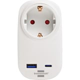 Steckdosenadapter + USB Charger PD 20W