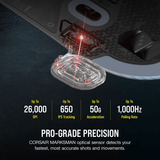 Corsair M75 WIRELESS, Gaming-Maus schwarz