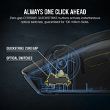 Corsair M75 WIRELESS, Gaming-Maus schwarz