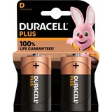 Duracell Plus D, Batterie 2 Stück, D