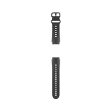 Motorola moto watch, Smartwatch schwarz, mit schwarzem Silikon-Armband