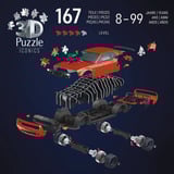 Ravensburger 3D Puzzle Iconics: Dodge Challenger R/T Scat Pack Widebody 