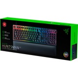 Razer Huntsman V2, Gaming-Tastatur schwarz, DE-Layout, Razer Linear Optical (Red)