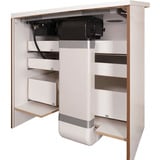 Respekta KMCH7800I-45, Autarkes Kochfeld schwarz, mit Integrierter Dunstabzugshaube