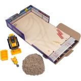 Spin Master Kinetic Sand - Baustellen Set, Spielsand 453 Gramm Sand