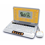 VTech Schulstart Laptop E (inkl. Tasche), Lerncomputer gelb/grau
