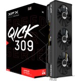 XFX Radeon RX 7600 XT SPEEDSTER QICK309 BLACK Gaming, Grafikkarte RDNA 3, GDDR6, 3x DisplayPort, 1x HDMI 2.1