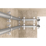 fischer Betonschraube UltraCut FBS 5x45 M6/9 Außengewinde 100 Stück, galvanisch verzinkter Stahl