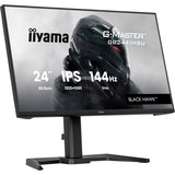 iiyama G-Master GB2441HSU-B1, Gaming-Monitor 60.5 cm (23.8 Zoll), schwarz, FullHD, IPS, HDMI, DP, Free-Sync, USB-Hub, Höhenverstellung, 144Hz Panel