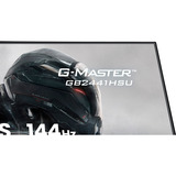 iiyama G-Master GB2441HSU-B1, Gaming-Monitor 60.5 cm (23.8 Zoll), schwarz, FullHD, IPS, HDMI, DP, Free-Sync, USB-Hub, Höhenverstellung, 144Hz Panel