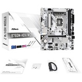 ASRock B760M-HDV/M.2 WHITE, Mainboard weiß