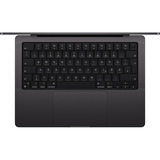 Apple MacBook Pro (14") 2024 CTO, Notebook schwarz, 16 GB, 512 GB (512 GB SSD), M4, MacOS, Portugiesisch