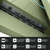 Arozzi Nova 32T2K180, Gaming-Monitor 80 cm (31.5 Zoll), grün, QHD, IPS, HDMI, DP, Lautsprecher, 180Hz Panel