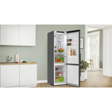 Bosch KGN39VXAU Serie 4, Kühl-/Gefrierkombination edelstahl (dunkel)