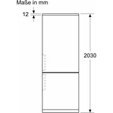 Bosch KGN39VXAU Serie 4, Kühl-/Gefrierkombination edelstahl (dunkel)