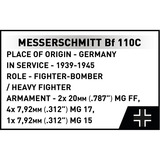 COBI Messerschmitt Bf 110C, Konstruktionsspielzeug 