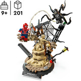 LEGO 76334 Marvel Super Heroes Großer Showdown: Spider-Man vs. Sandman, Konstruktionsspielzeug 