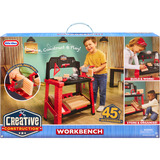 MGA Entertainment Little Tikes Creative Construction - Werkbank, Kinderwerkzeug 