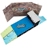 Spin Master Tech Deck - DGK Skate Park, Spielfahrzeug Finger-Skateboard-Rampe mit authentischem Fingerboard