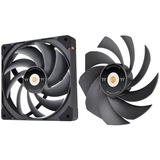 Thermaltake TOUGHFAN EX14 Pro High Static Pressure PC Cooling Fan – Swappable Edition, Gehäuselüfter schwarz, 3-Fan Pack