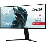 iiyama G-Master GCB3480WQSU-B1, Gaming-Monitor 86.4 cm (34 Zoll), schwarz (matt), UWQHD, VA, Curved, HDMI, DisplayPort, USB, Free-Sync, HDR, 180Hz Panel