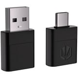 ENDORFY VIRO Infra Wireless, Gaming-Headset schwarz, 2,4-GHz-USB-C-Dongle, Bluetooth, USB-C, 3,5mm-Klinke