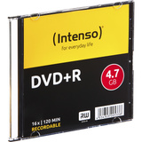 Intenso DVD+R 4,7 GB, DVD-Rohlinge 16fach, 10 Stück