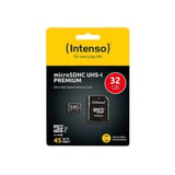 Intenso Premium 32 GB microSDHC, Speicherkarte UHS-I U1, Class 10