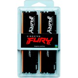 Kingston FURY DIMM 16 GB DDR5-6000 (2x 8 GB) Dual-Kit, Arbeitsspeicher schwarz, KF560C30BBEK2-16, Fury Beast, INTEL XMP, AMD EXPO