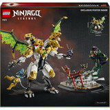 LEGO 71872 Ninjago Duell mit dem Ultradrachen, Konstruktionsspielzeug 