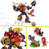 LEGO 77005 Sonic the Hedgehog Knuckles vs. Dr. Eggmans Egg Crusher Mech, Konstruktionsspielzeug 