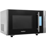Medion MD14482, Mikrowelle schwarz/silber