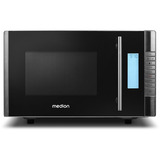 Medion MD14482, Mikrowelle schwarz/silber