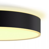 Philips HUE White Ambiance Enrave Deckenleuchte XL, LED-Leuchte schwarz, inkl. Dimmschalter